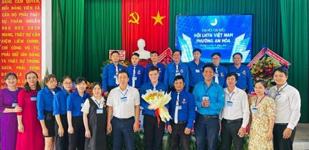 Tổ chức thành công Đại hội Đại biểu Hội LHTN Việt Nam phường An Hòa, nhiệm kỳ 2024-2029