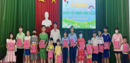 TƯNG BỪNG HOẠT ĐỘNG CHÀO MỪNG  NGÀY QUỐC TẾ THIẾU NHI 1/6 TẠI PHƯỜNG AN HÒA